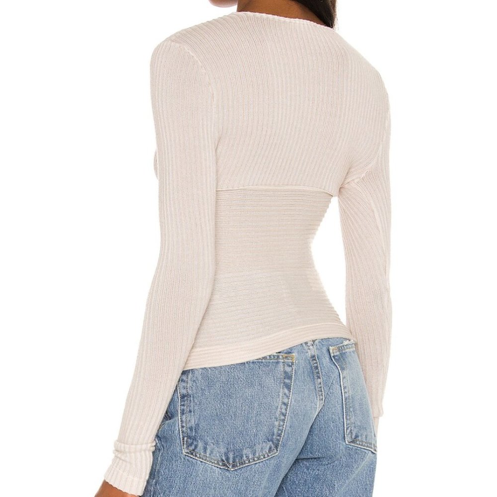 Free People Intimately ‘Lindsey’ Fitted Knit Top | Large - Picture 2 of 12